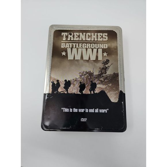 Trenches Battleground WWI Tin Box DVD Set‎ - Picture 1 of 10